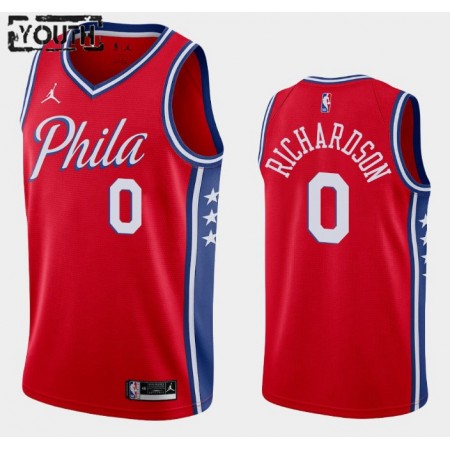 Barn Philadelphia 76ers Tröja Josh Richardson 0 2020-2021 Jordan Brand Statement Edition Swingman